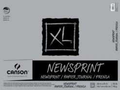 Canson XL Newsprint Pad, 18 X 24 Inches, 30 Lb, 100 Sheets
