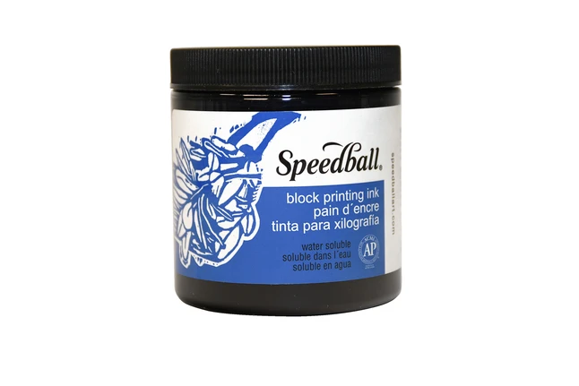 Speedball Water Soluble Block Printing Ink, Black, 8 Ounces 3 Speedball Water Soluble Block Printing Ink, Black, 8 Ounces