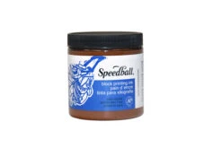 Speedball Water Soluble Block Printing Ink, Brown, 8 Ounces