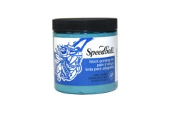 Speedball Water Soluble Block Printing Ink, Turquoise, 8 Ounces