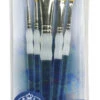 Royal & Langnickel Soft Grip Beginner Golden Taklon Fiber Paint Brush Set, Assorted Size, Set Of 5 1 Royal & Langnickel Soft Grip Beginner Golden Taklon Fiber Paint Brush Set, Assorted Size, Set Of 5 -Art Supplies 408546 ecommfullsize