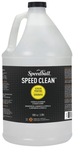 Speedball Speed Clean Non-Toxic Screen Cleaner, 1 Gal Bottle