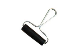 Lightweight Hard Rubber Brayer With Metal Handle, 4 Inches