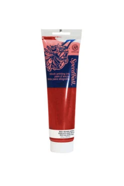 Speedball Water Soluble Block Printing Ink, Primary Red, 5 Ounces
