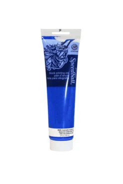 Speedball Water-Soluble Block Printing Ink, Primary Blue, 5 Ounces