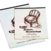 Sax Sulphite Artists Sketch Pad, 60 Lbs, 11 X 14 Inches, White, 50 Sheets