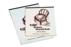 Sax Sulphite Artists Sketch Pad, 60 Lbs, 9 X 12 Inches, White, 50 Sheets