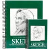 Jack Richeson Sulphite Sketch Pad, 9 X 12 Inches, 60 Lb, 100 Sheets -Art Supplies 457217 ecommfullsize 3