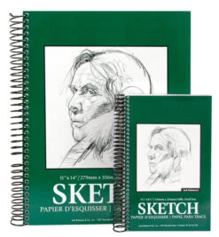 Jack Richeson Sulphite Sketch Pad, 9 X 12 Inches, 60 Lb, 100 Sheets