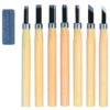 Niji Yasutomo Wood And Linoleum Cutting Set, Set Of 7 -Art Supplies 567391 ecommfullsize
